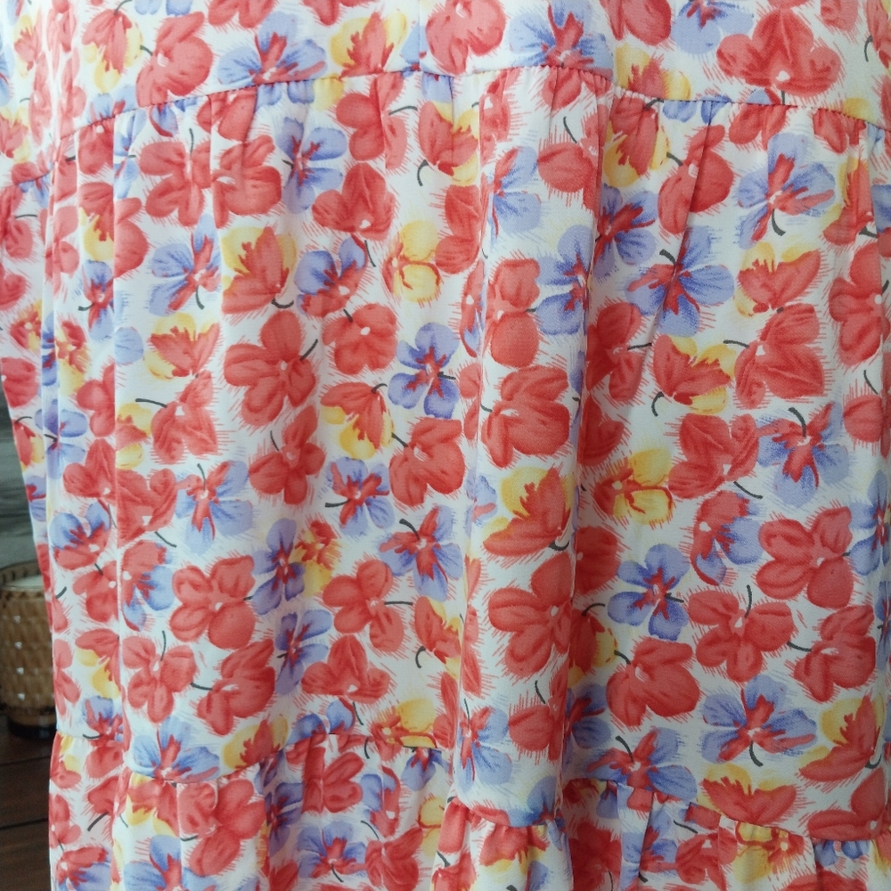 Kirundo Spring Dress Size Large Floral Colorful - Picture 10 of 15